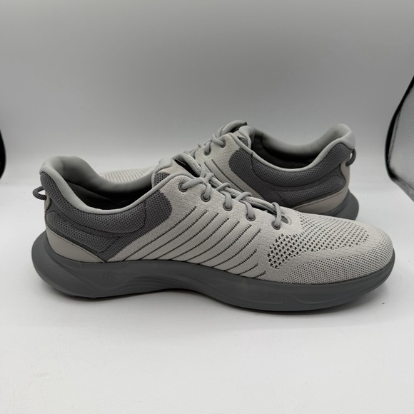 Johnston & Murphy Escape Shoes Men 12 M Grey Slip On Sneaker 25-9409 NO INSOLES - Picture 7 of 11